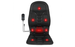 Накидка на сиденье авто с подогревом и массажем