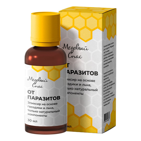 Капли Медовый Спас от паразитов в Краснодаре