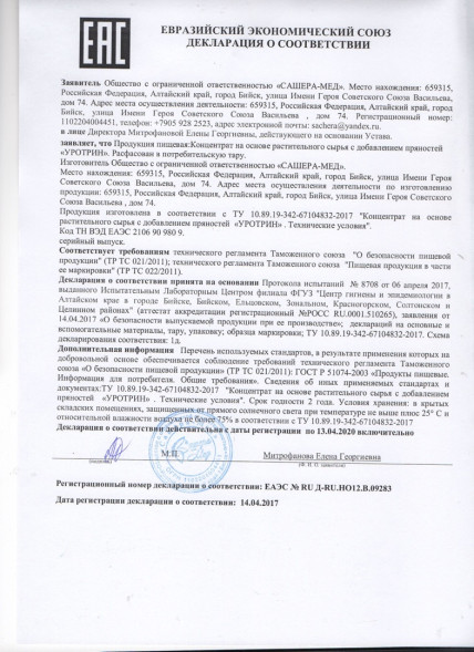 Уротрин в Уфе