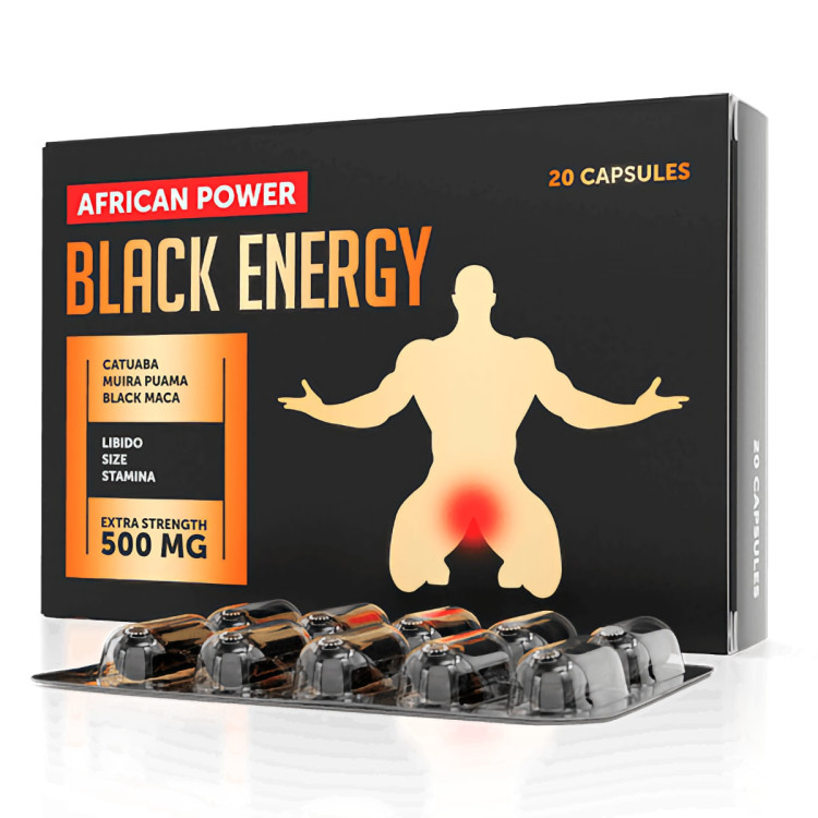 Африканская виагра Black Energy в Перми