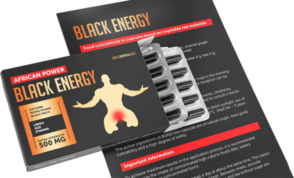 Африканская виагра Black Energy в Санкт-Петербурге