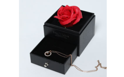 Набор из кулона и розы