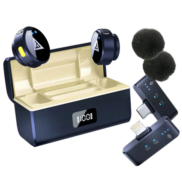 Петличные микрофоны Premium M9 Pro в Кургане