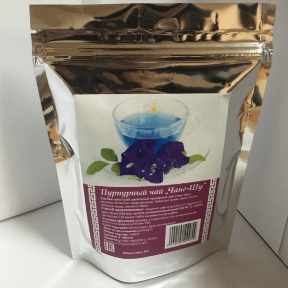 Пурпурный чай Чанг Шу (Chang Shu) в Москве